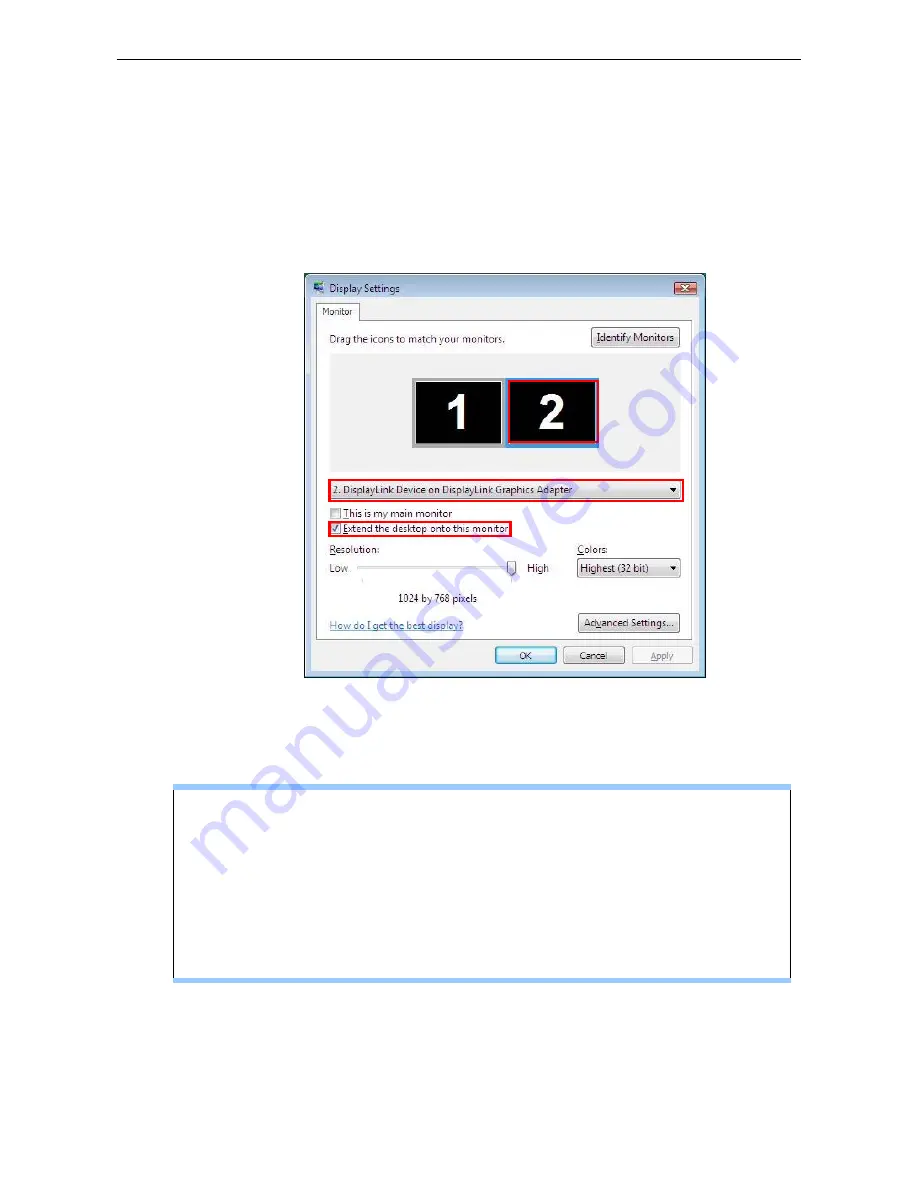 Black Box USB Display Adapter User Manual Download Page 20