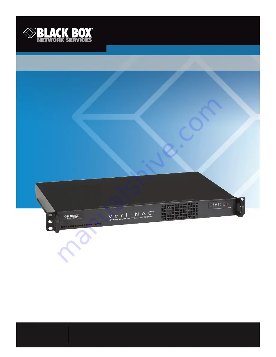 Black Box Veri-NAC LVN5200A Quick Start Manual Download Page 2