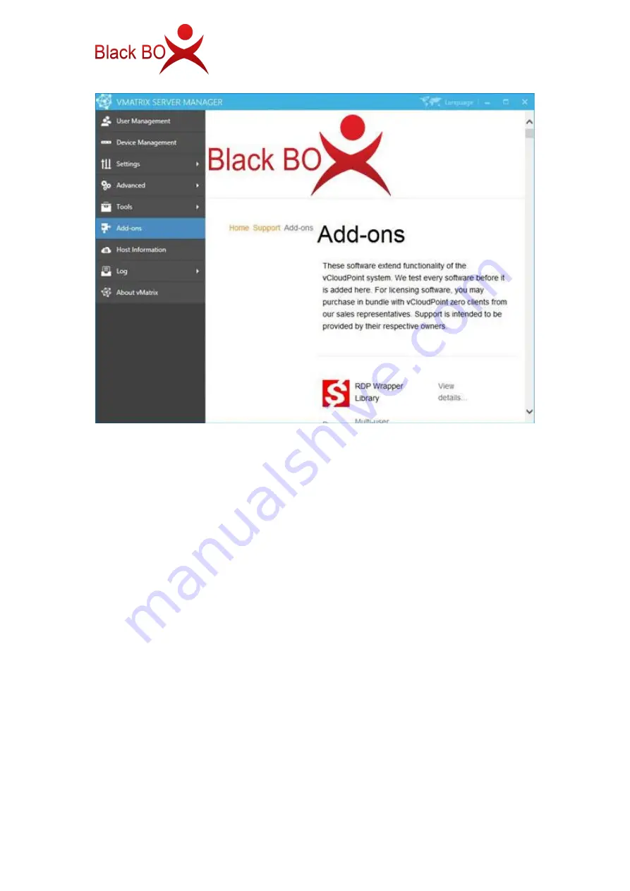 Black Box Zero Client S100 User Manual Download Page 108