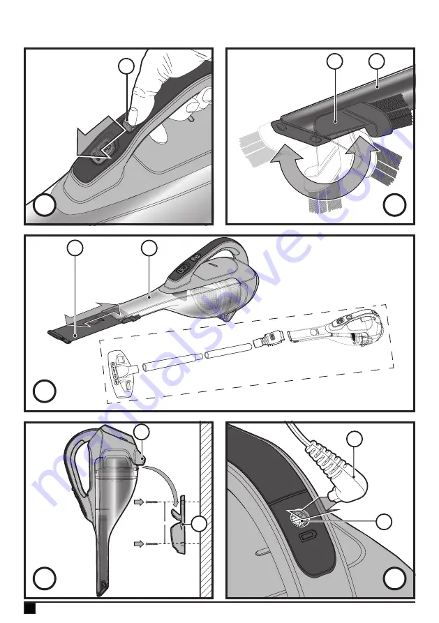 Black+Decker Dustbuster DVA315J Скачать руководство пользователя страница 2