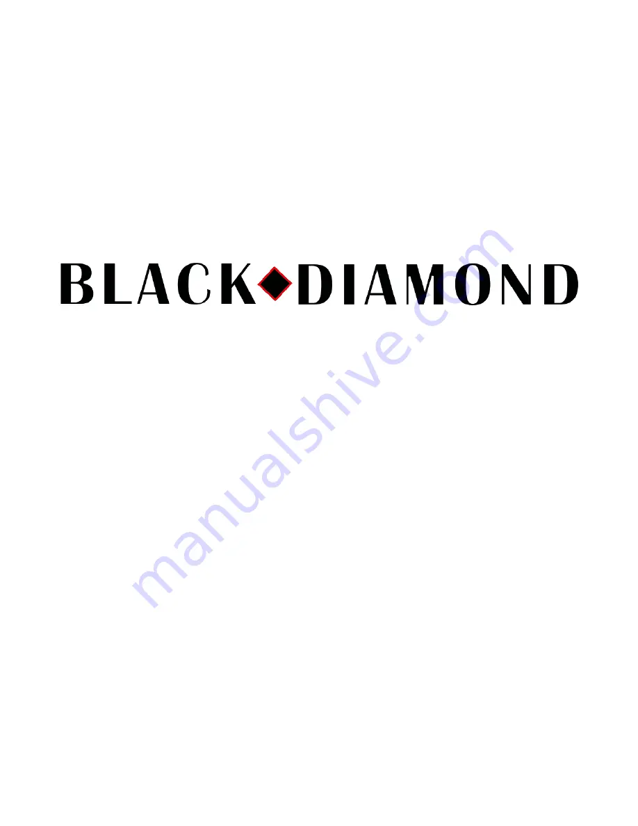 Black Diamond Equipment BDPM-10 Instruction Manual Download Page 1