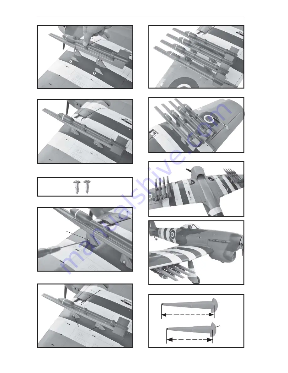 Black Horce Model HAWKER TYPHOON MK1B Instruction Manual Download Page 32