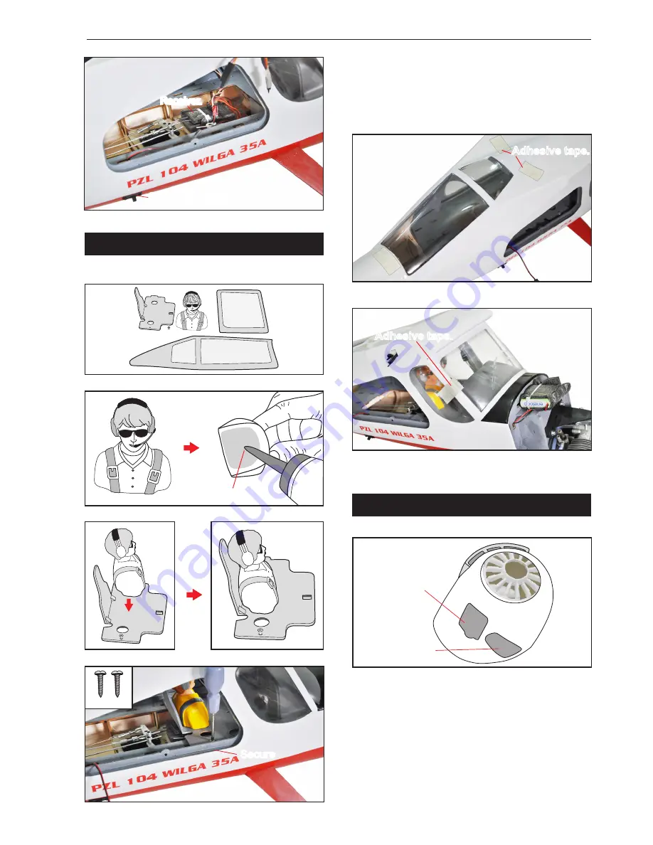 Black Horce Model PZL 104 Wilga Instruction Manual Book Download Page 13