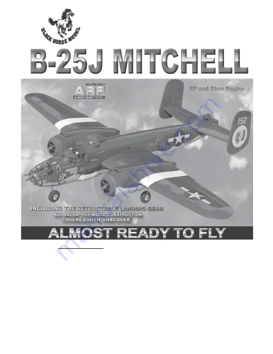 Black Horse Model A-BH051 Instruction Manual Book Download Page 1