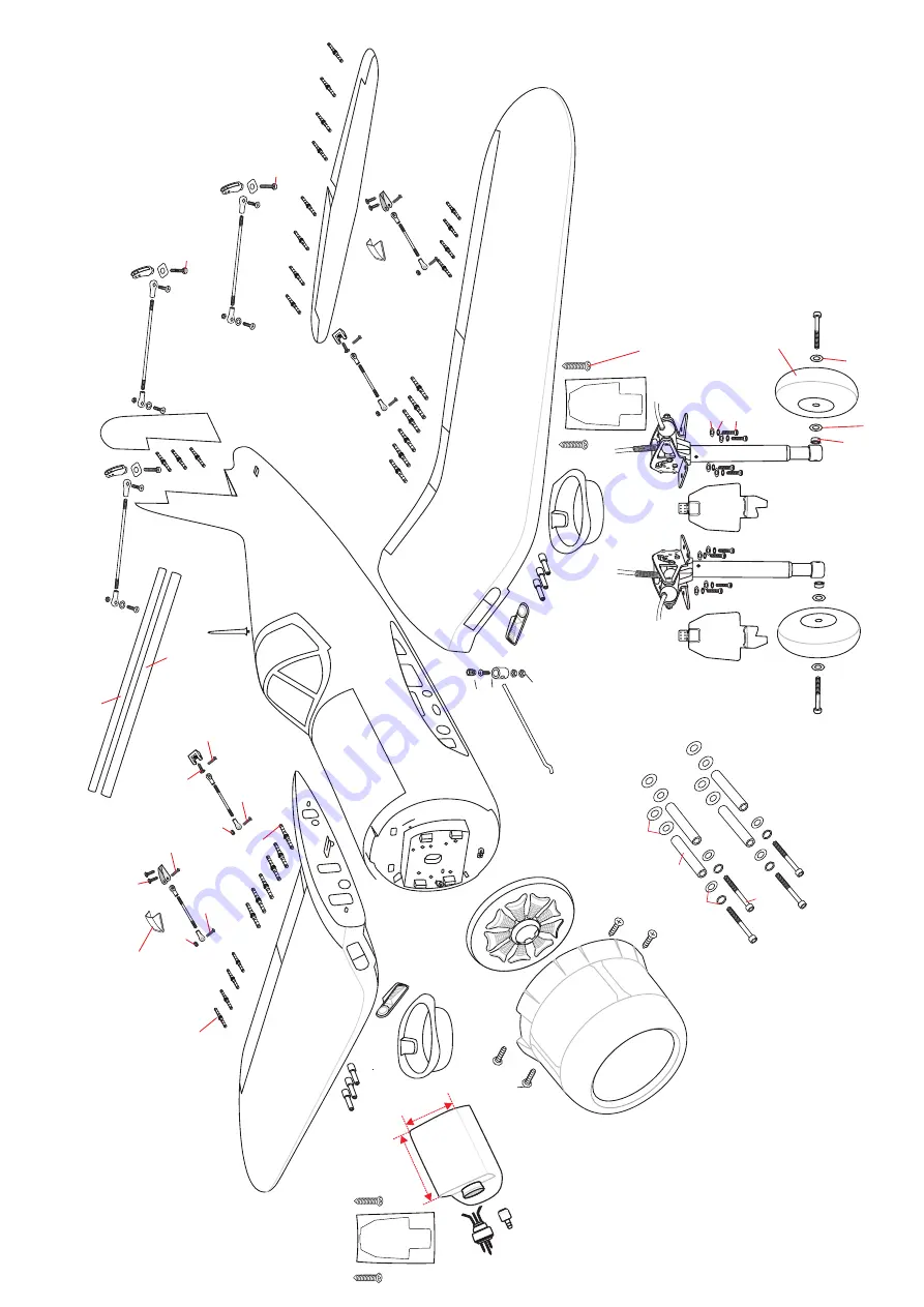 Black Horse Model Corsair BH64 Instruction Manual Book Download Page 46