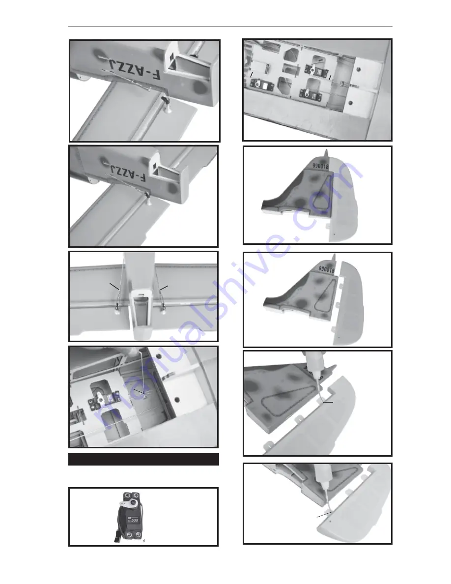 Black Horse Model Focke-Wulf FM 190A Instruction Manual Book Download Page 21