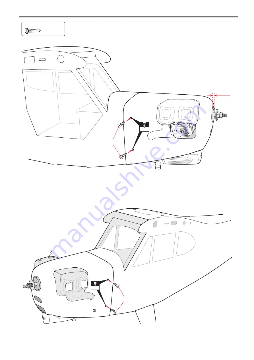 Black Horse Model Motion RC PIPER J-3 CUB Instruction Manual Book Download Page 25