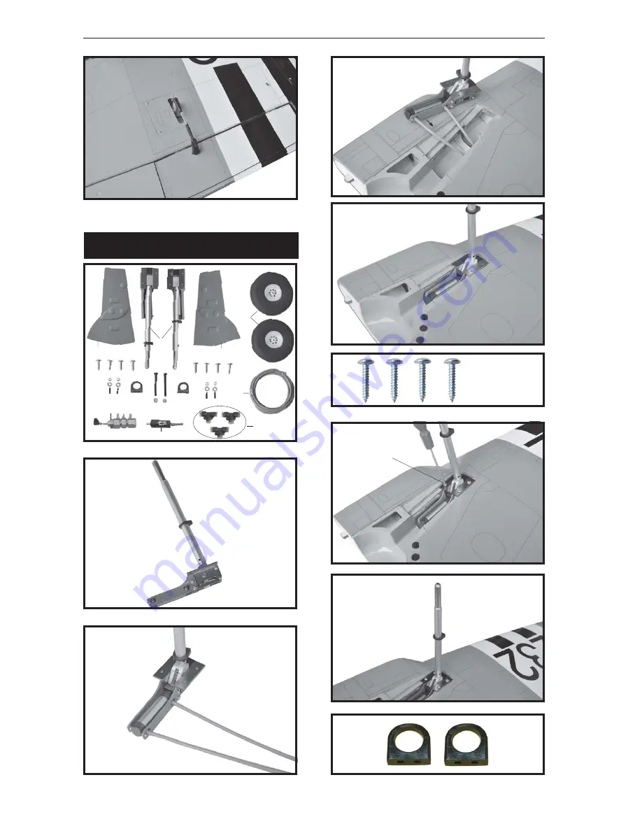 Black Horse Model Sea Fury Instruction Manual Book Download Page 8