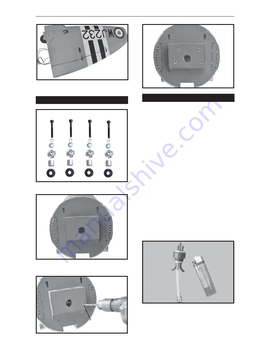 Black Horse Model Sea Fury Instruction Manual Book Download Page 12