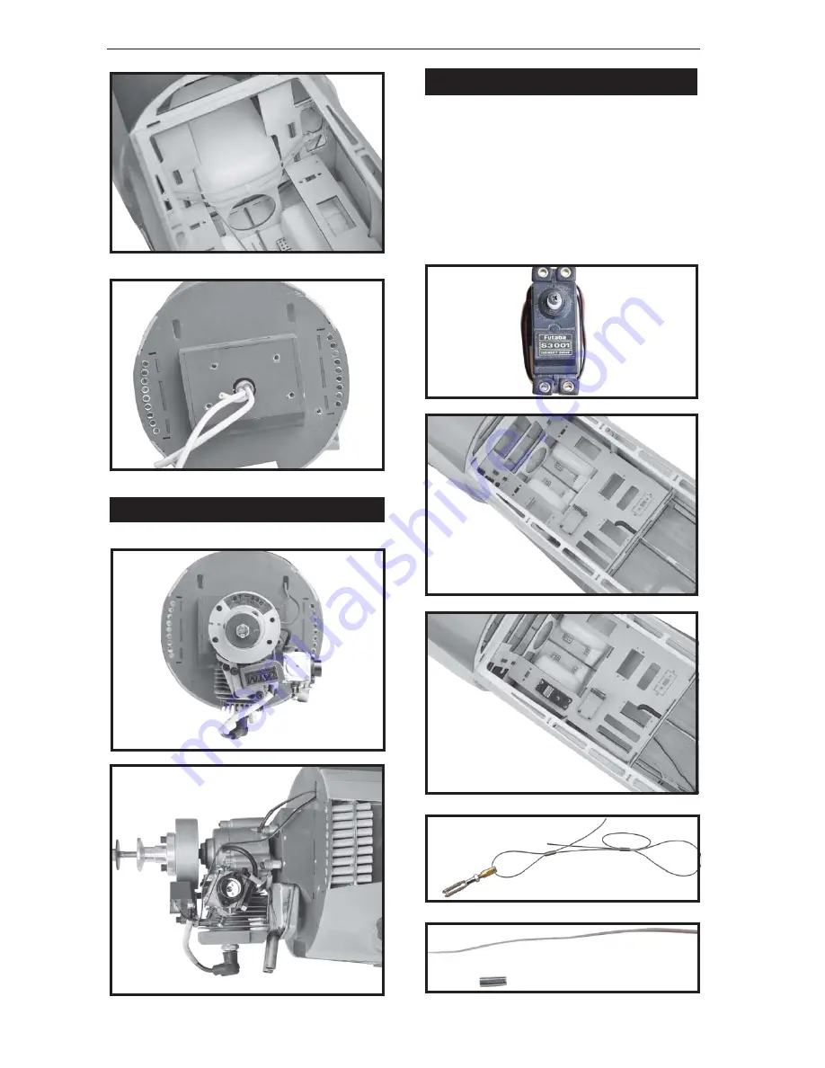 Black Horse Model Sea Fury Instruction Manual Book Download Page 14