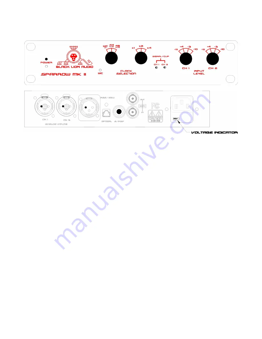 Black Lion Audio Sparrow MK II Скачать руководство пользователя страница 6