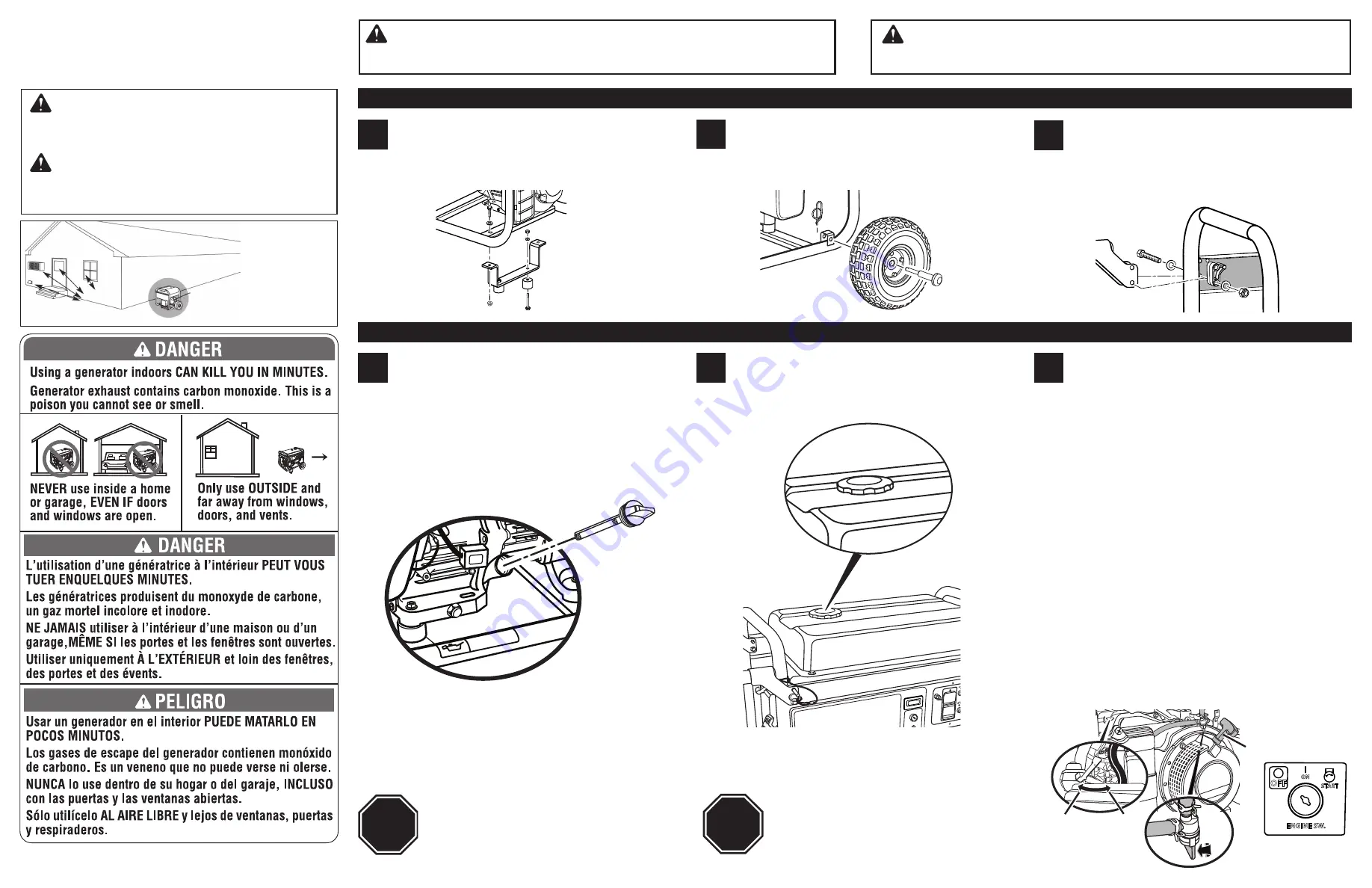 Black Max BM10680 Series Quick Start Manual Download Page 2