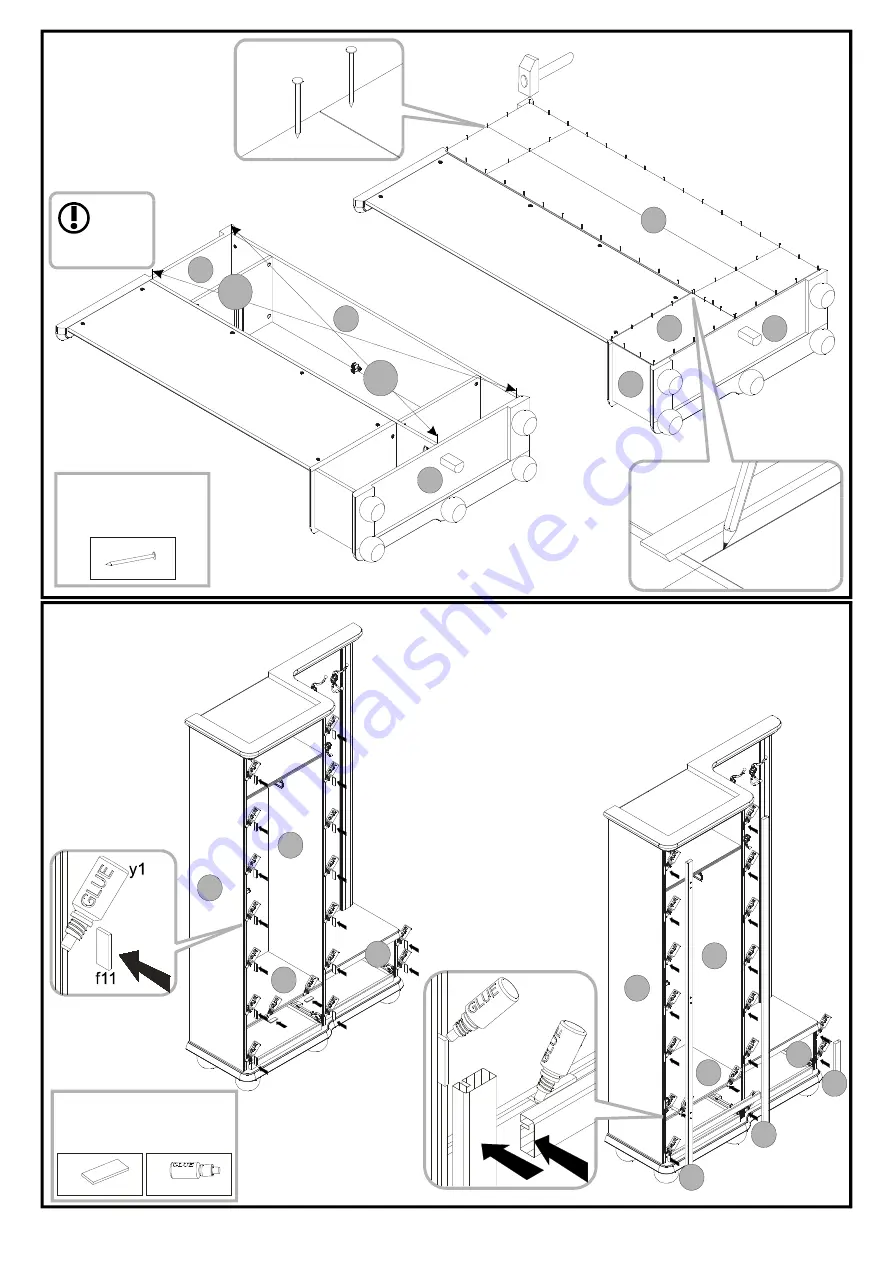 BLACK RED WHITE BAWARIA DPPK 112 Assembly Manual Download Page 7