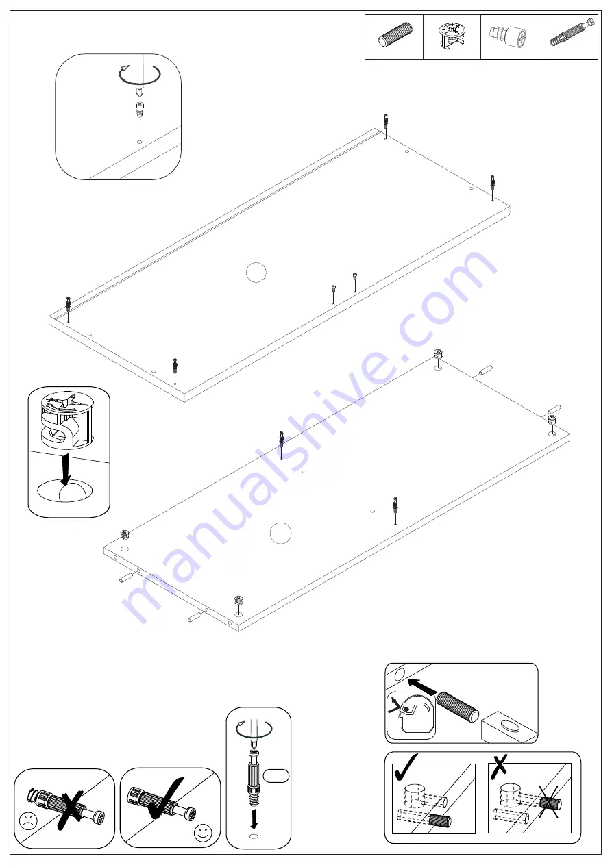 BLACK RED WHITE GRACE B186-KOM2W1D2S Assembly Instructions Manual Download Page 5