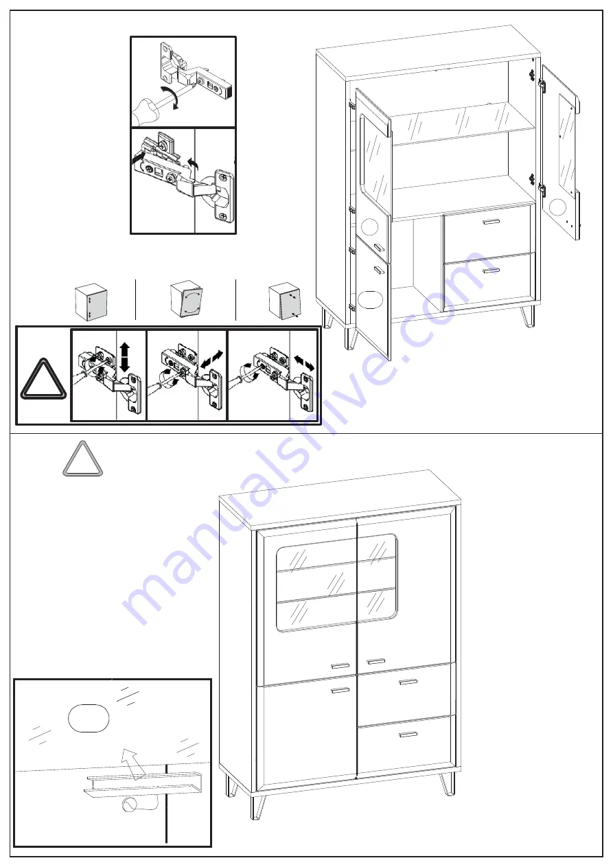 BLACK RED WHITE GRACE B186-KOM2W1D2S Assembly Instructions Manual Download Page 11