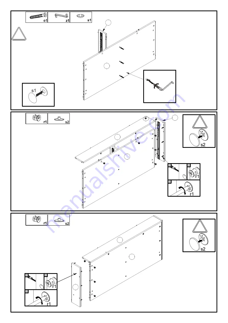 BLACK RED WHITE HEDA S385-BIU2S Assembly Instructions Manual Download Page 5