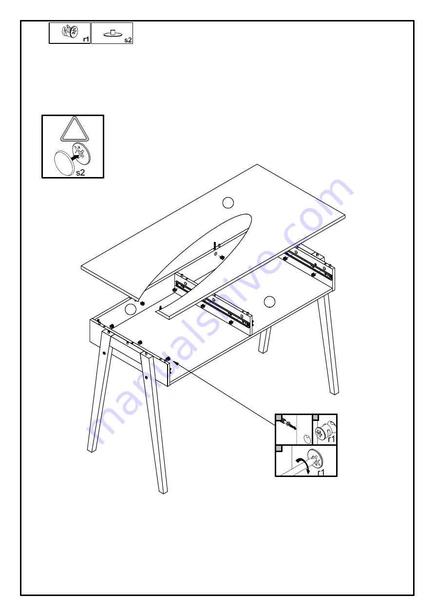 BLACK RED WHITE HEDA S385-BIU2S Assembly Instructions Manual Download Page 7