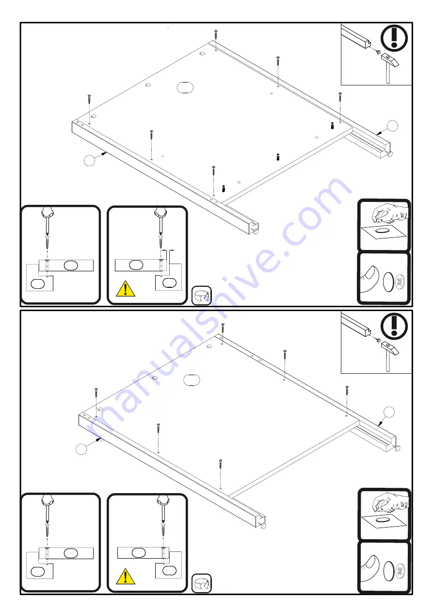 BLACK RED WHITE LOFT B169-BIU/130 Assembly Instructions Manual Download Page 6