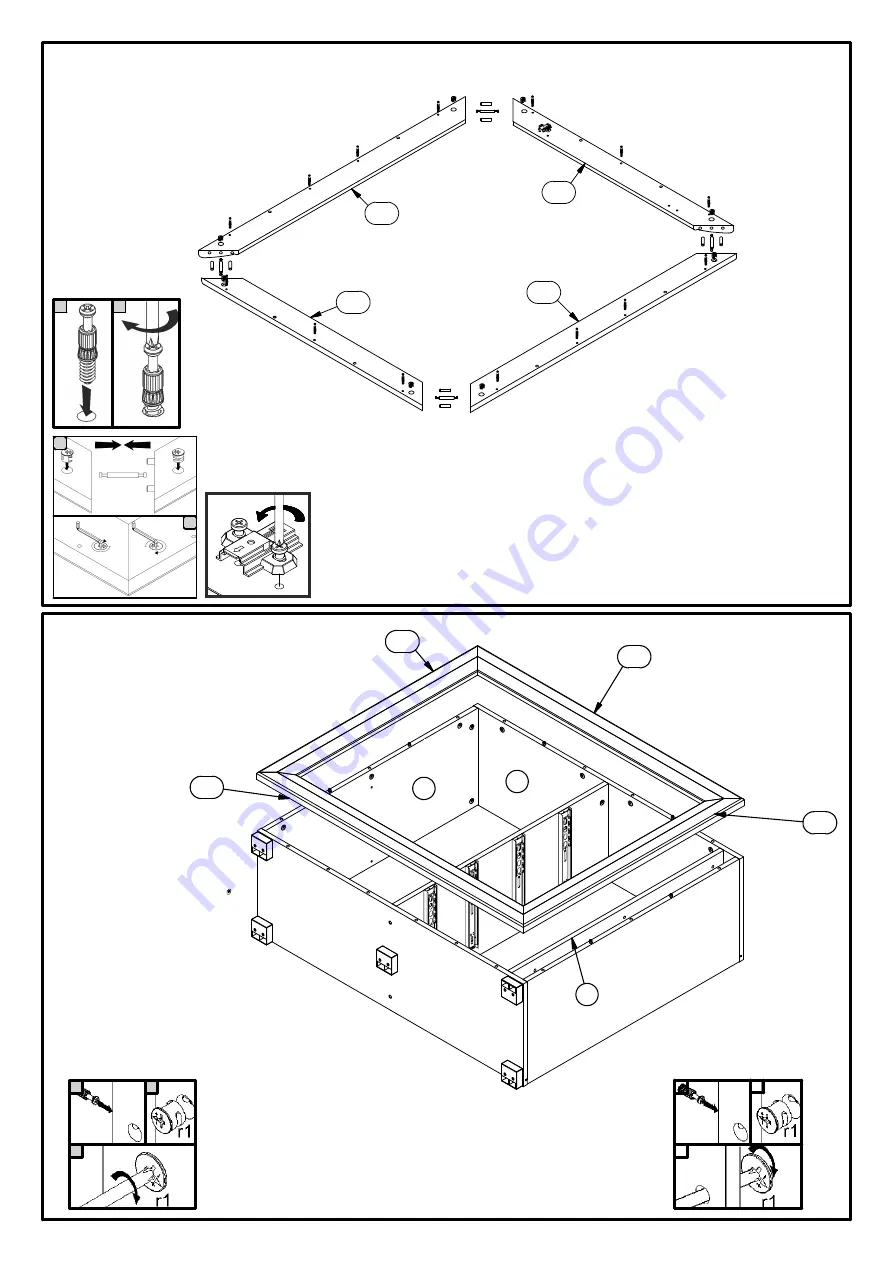 BLACK RED WHITE MALTA B136-KOM1D4S Assembly Instructions Manual Download Page 4