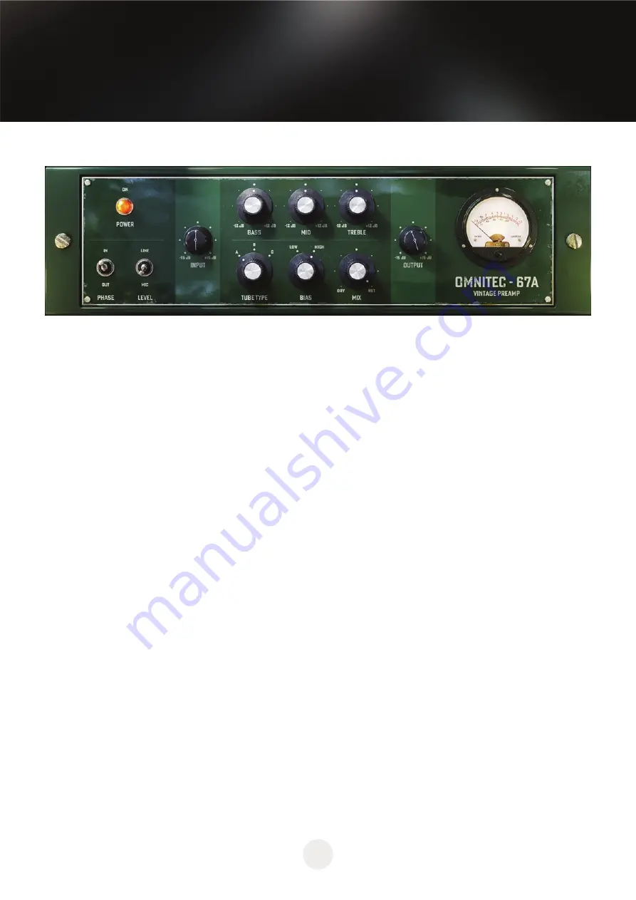 Black Rooster Audio OMNITEC-67A Quick Start Manual Download Page 2