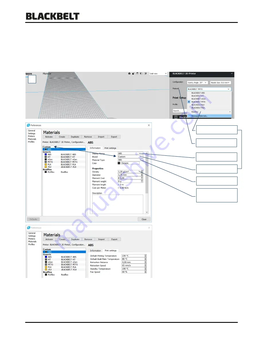 Blackbelt 3D BV BLACKBELT 3D Printer Installation & User Manual Download Page 40