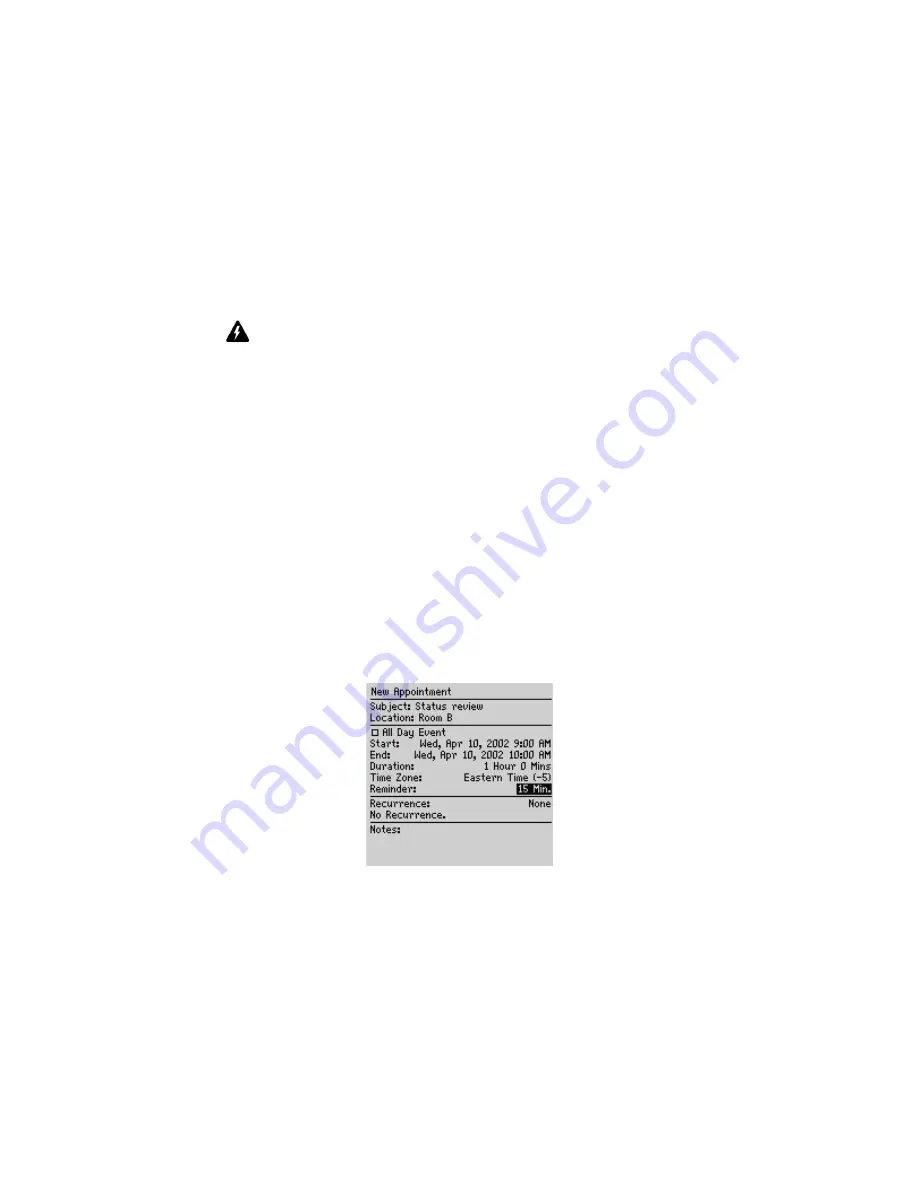 Blackberry 6710 User Manual Download Page 215