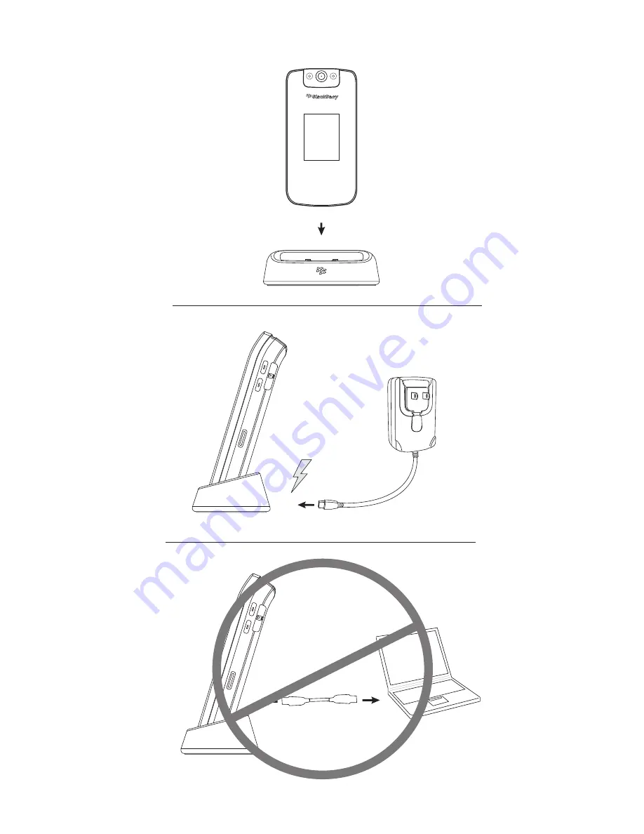 Blackberry 8220 - Pearl USB Sync Charge Desktop Docking Cradle Скачать руководство пользователя страница 1