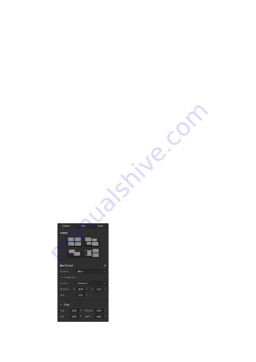 Blackmagicdesign ATEM 1 M/E Production Studio 4K Installation And Operation Manual Download Page 2010