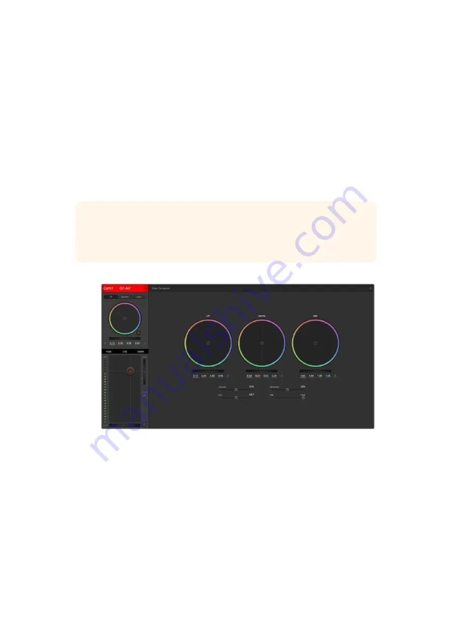 Blackmagicdesign Blackmagic URSA Mini Installation And Operation Manual Download Page 1396