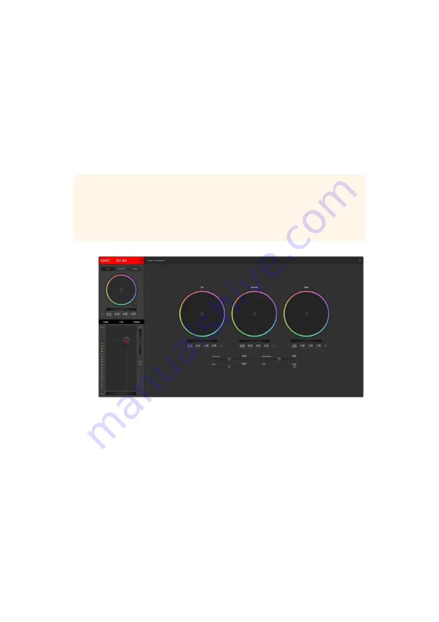 Blackmagicdesign Blackmagic URSA Mini Installation And Operation Manual Download Page 1599