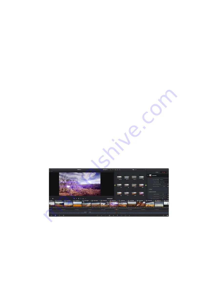 Blackmagicdesign Blackmagic URSA Mini Installation And Operation Manual Download Page 372