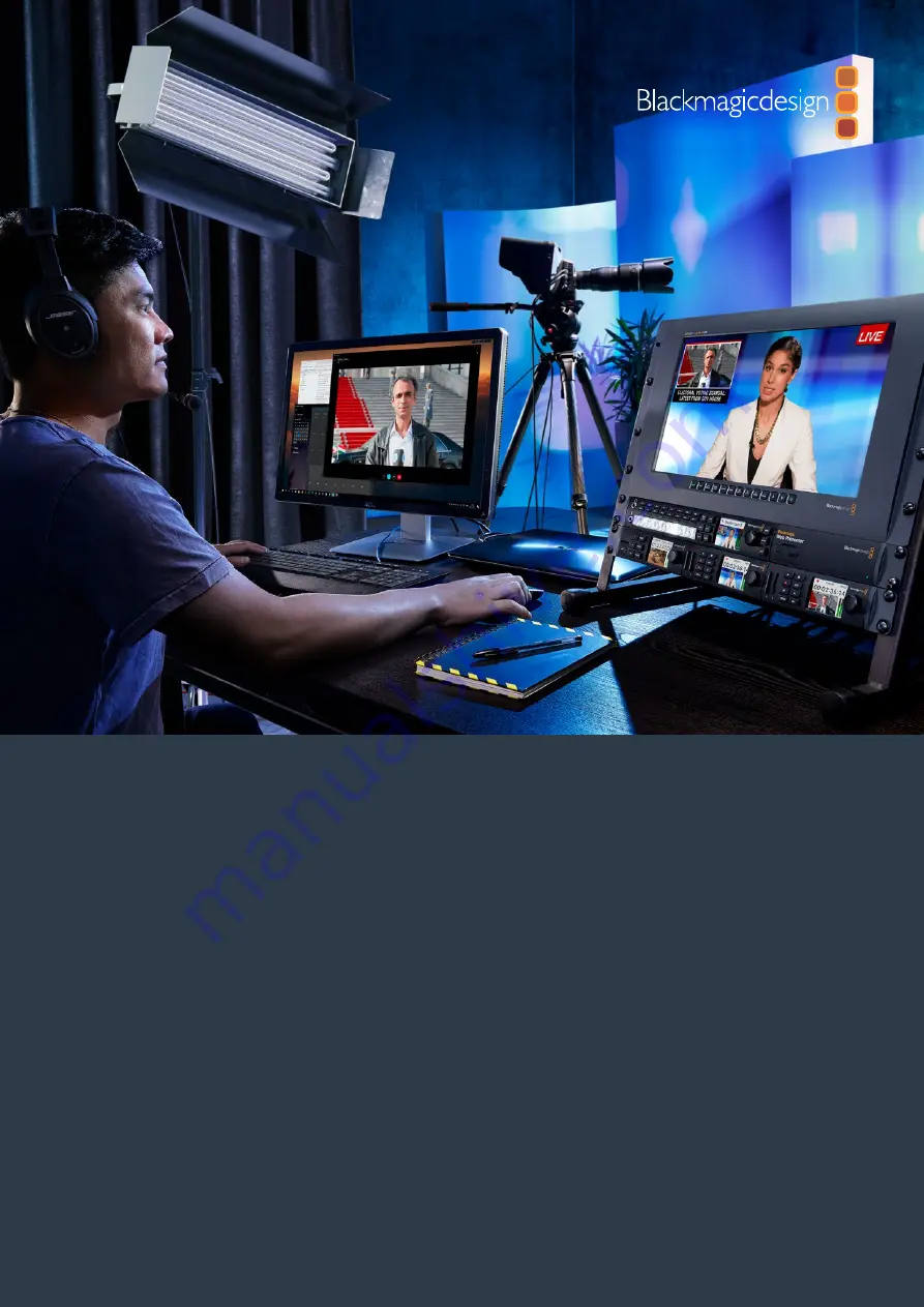 Blackmagicdesign Blackmagic Web Presenter Installation And Operation Manual Download Page 225