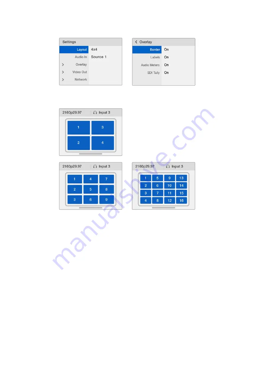 Blackmagicdesign MultiView 16 Installation And Operation Manual Download Page 12