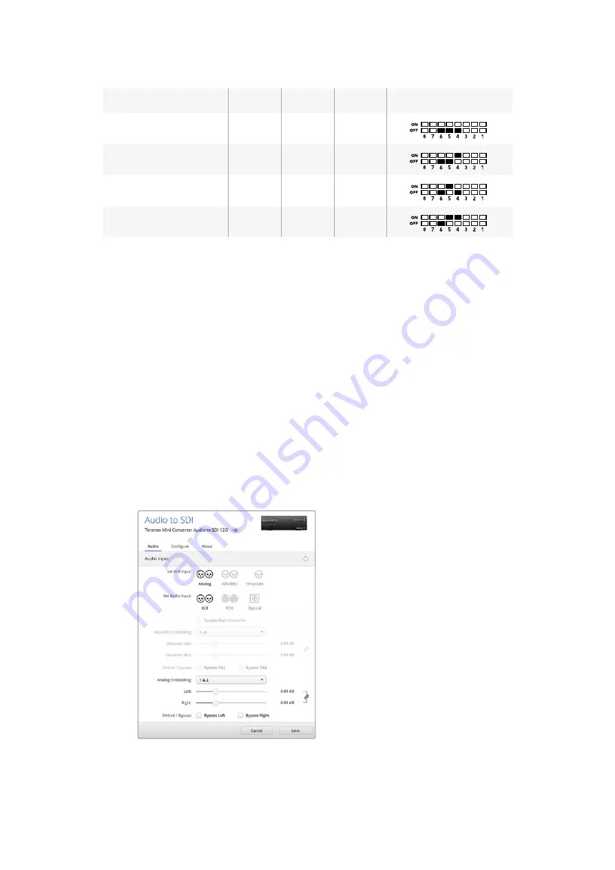 Blackmagicdesign teranex mini Installation And Operation Manual Download Page 41