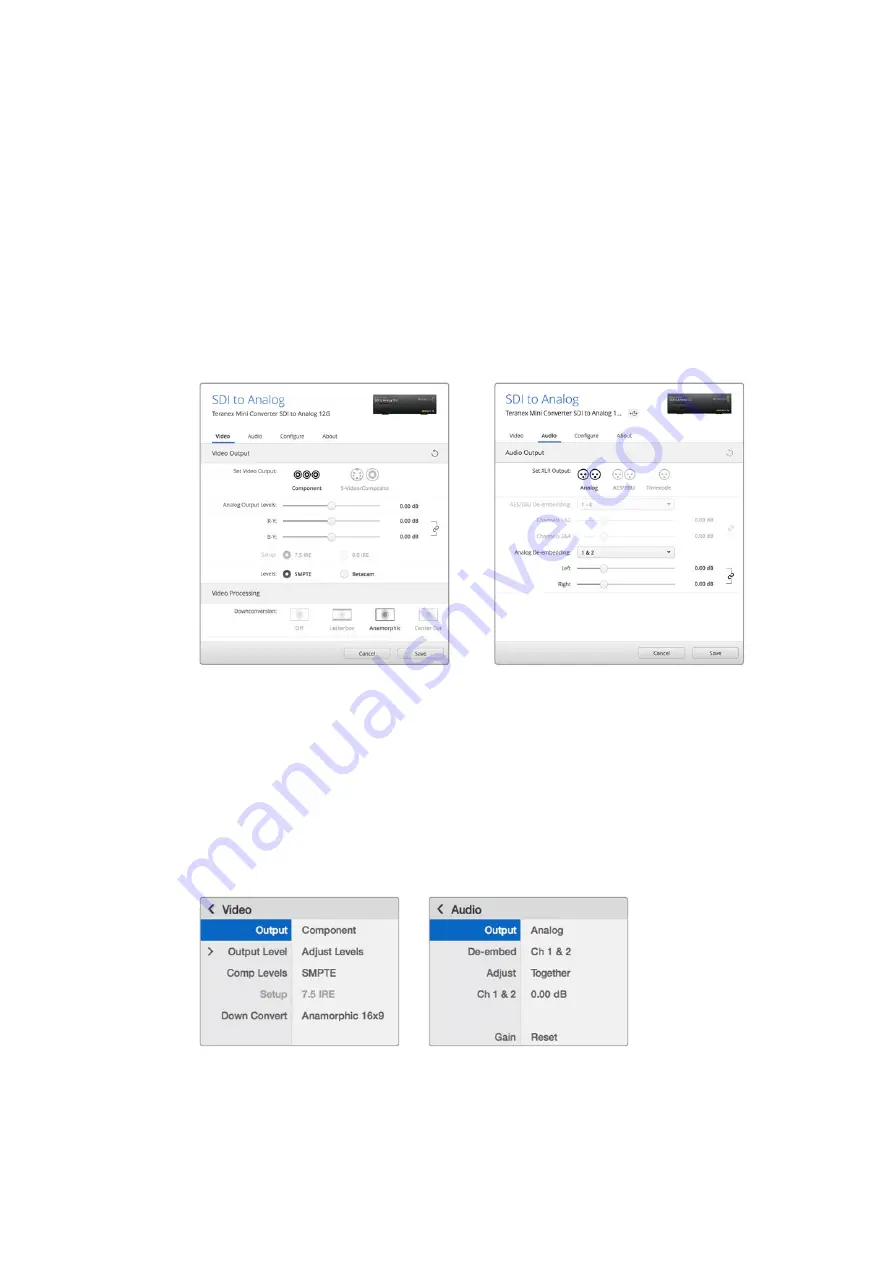 Blackmagicdesign teranex mini Installation And Operation Manual Download Page 438