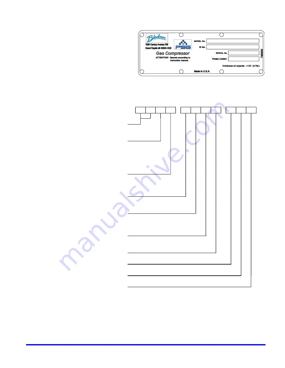 BLACKMER NGH1013 Installation, Operation And Maintenance Instructions Download Page 5