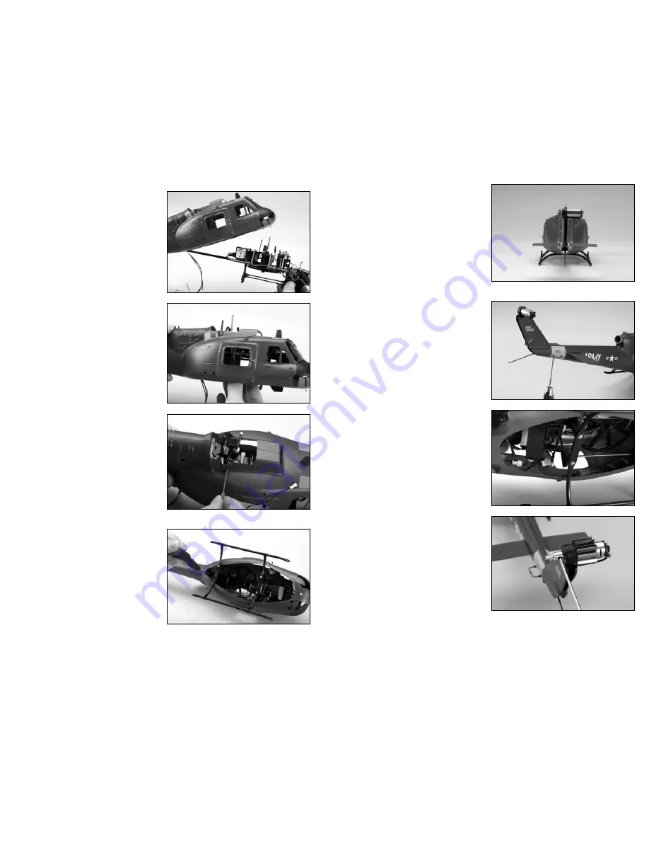 Blade UH-1 Huey Body Assembly Manual Download Page 6