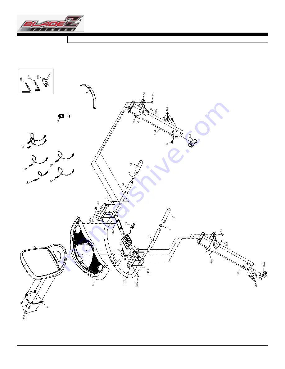 BLADEZ BLADEZ T6 PRO Illustrated Parts Manual Download Page 2