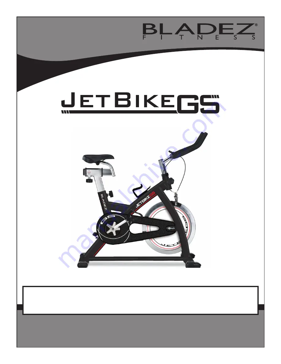 BLADEZ JetBikeGS Owner'S Manual Download Page 1