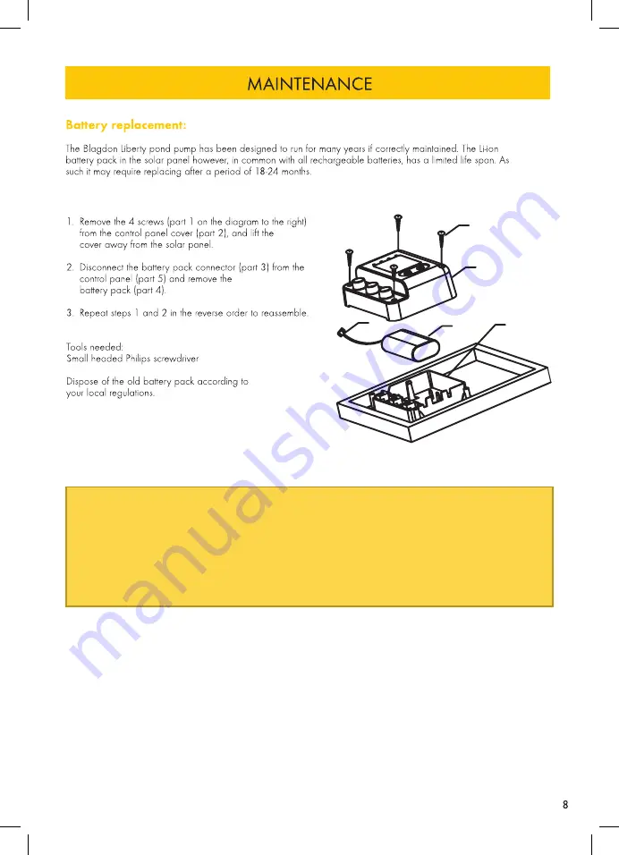 Blagdon 1057233 Manual Download Page 9