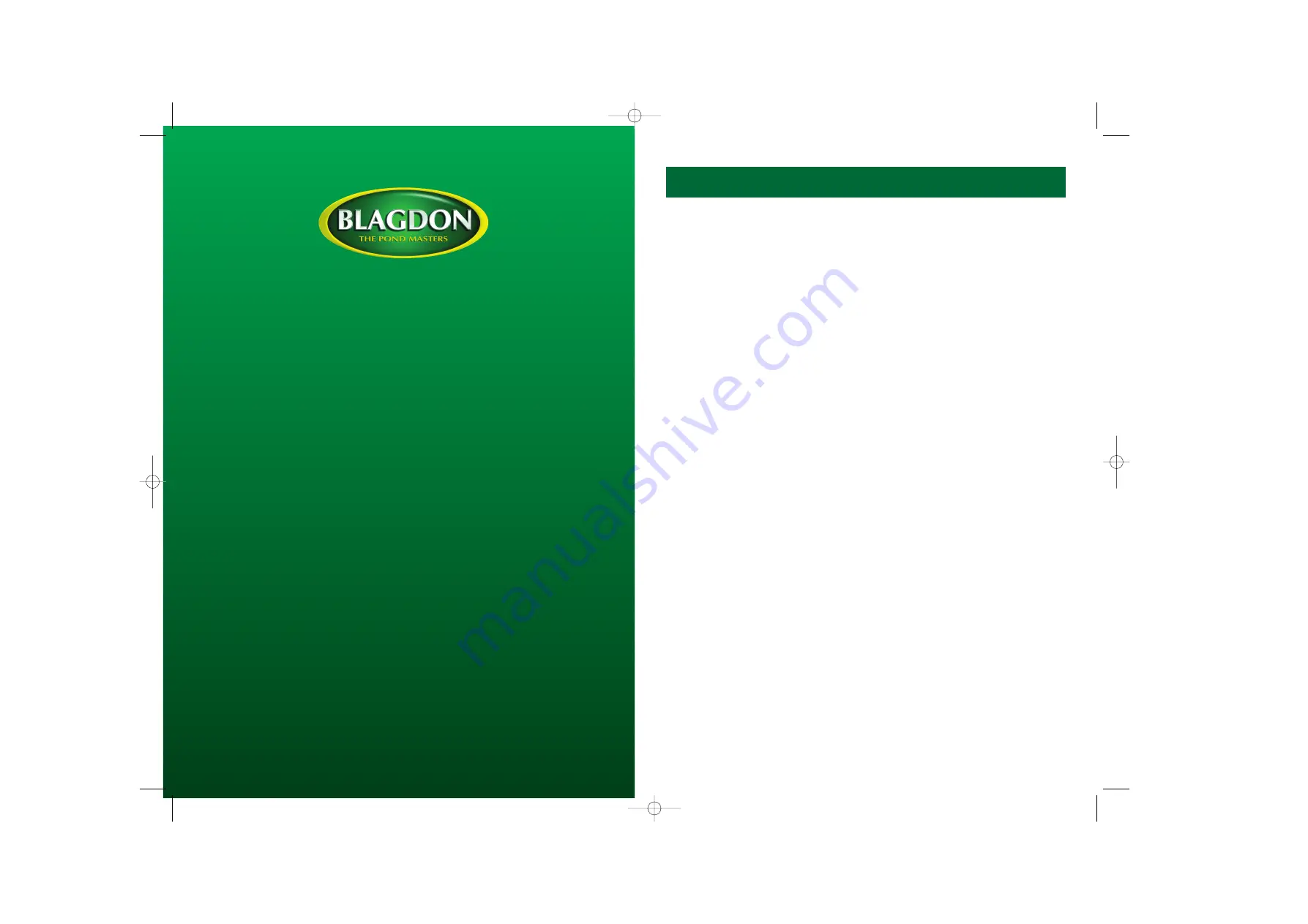 Blagdon MIDIPOND 10000 Manual Download Page 2