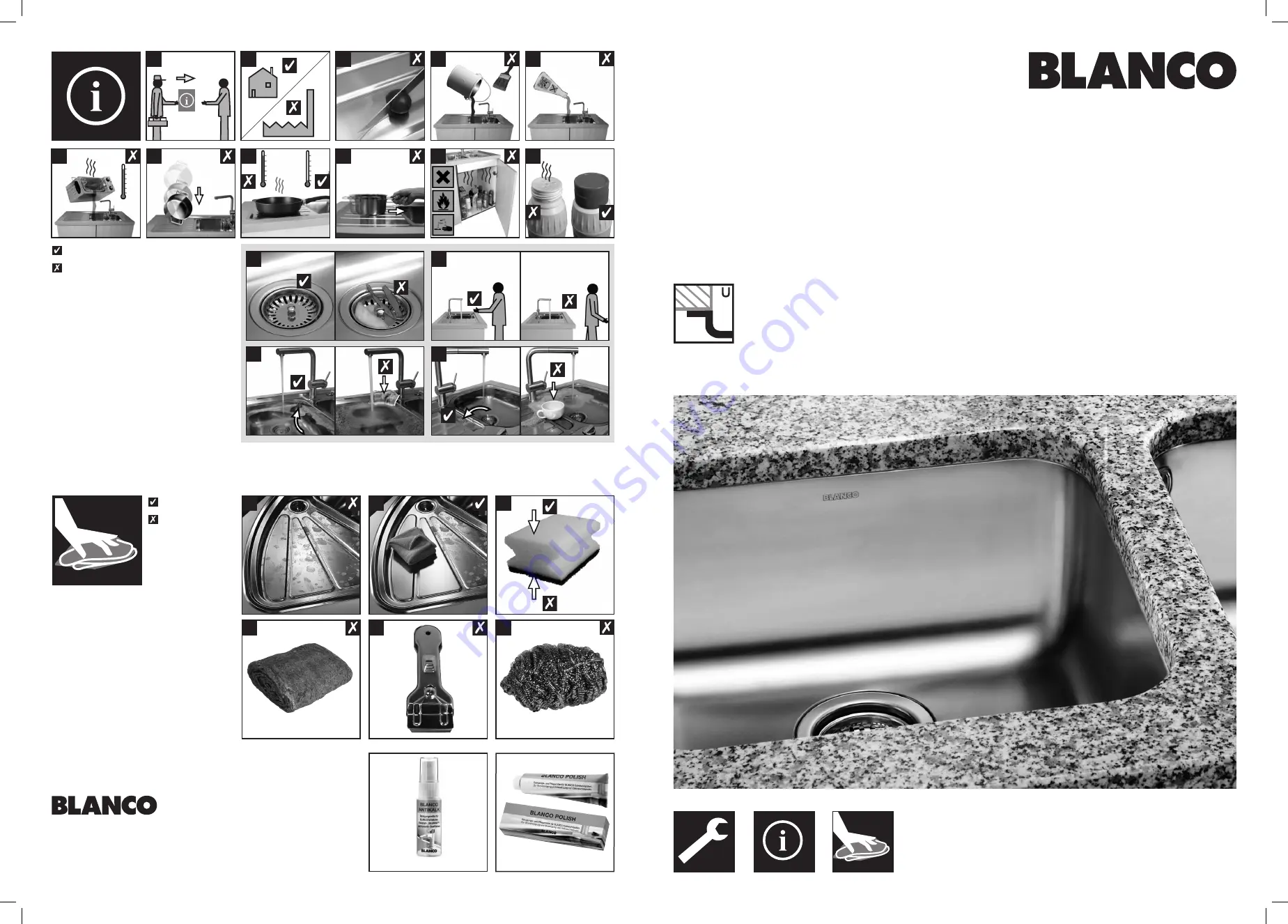 Blanco A-STYLE 400-U Manual Download Page 1