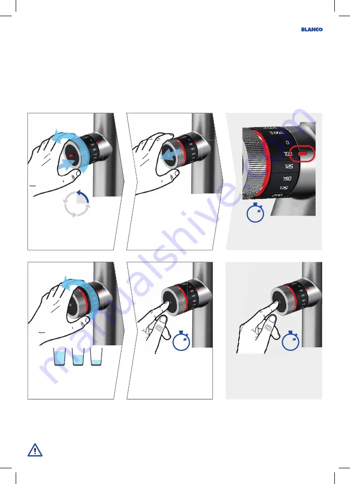 Blanco drink.hot EVOL Mono User Manual Download Page 13