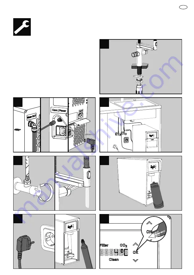 Blanco drink.soda EVOL-S Pro 526633 Assembly Instructions Manual Download Page 11