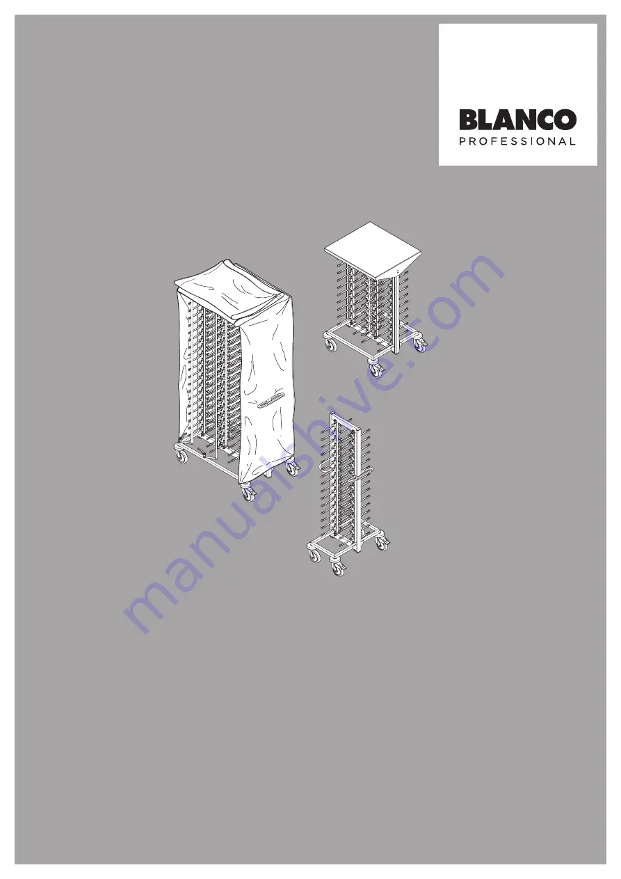 Blanco SERVISTAR GASTRO 120 Operating Instructions Manual Download Page 1