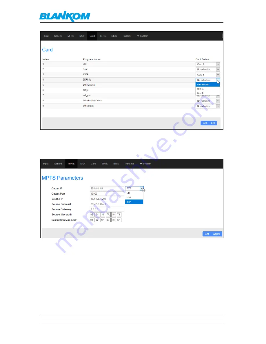 Blankom IRD-6100 User Manual Download Page 29