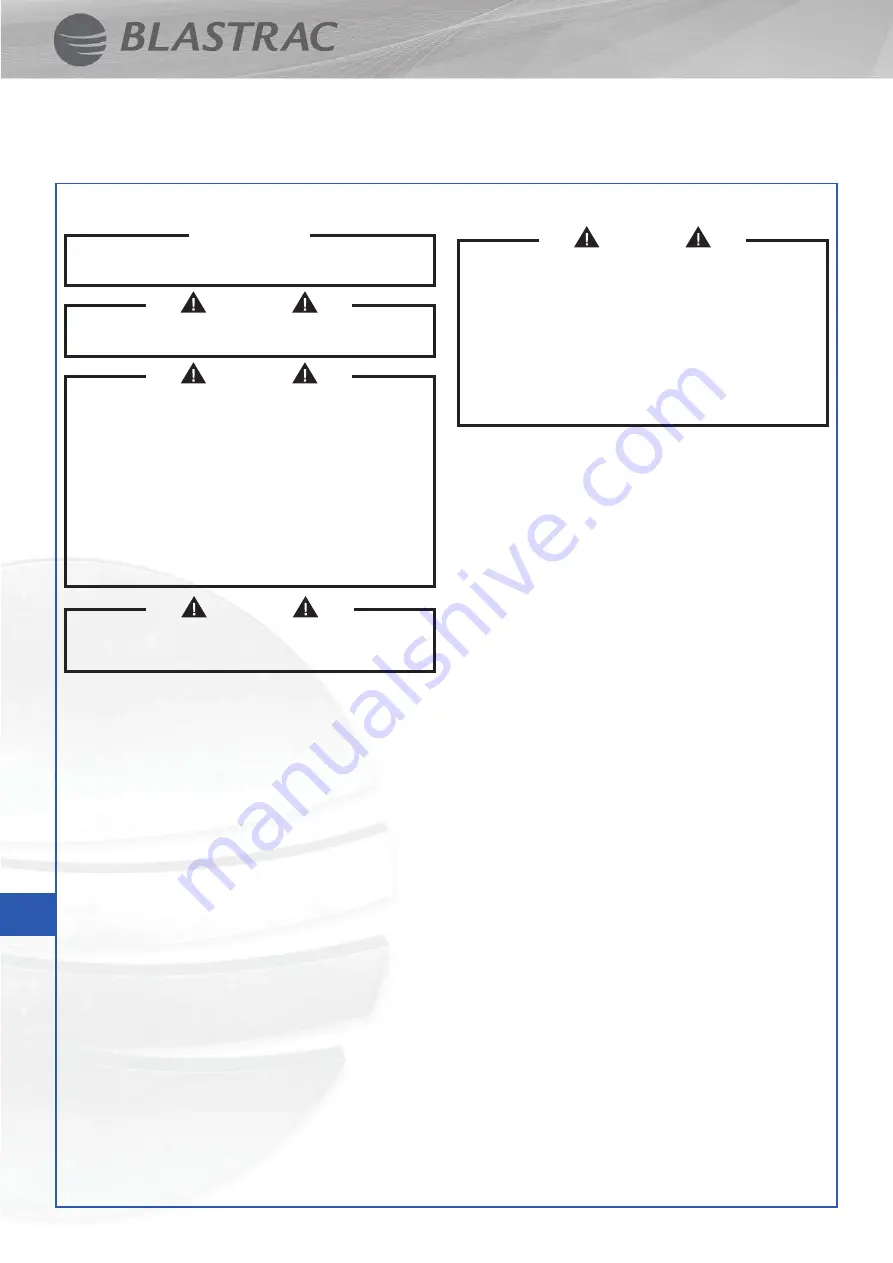 Blastrac BDC-23-110V-P Instruction Manual Download Page 40