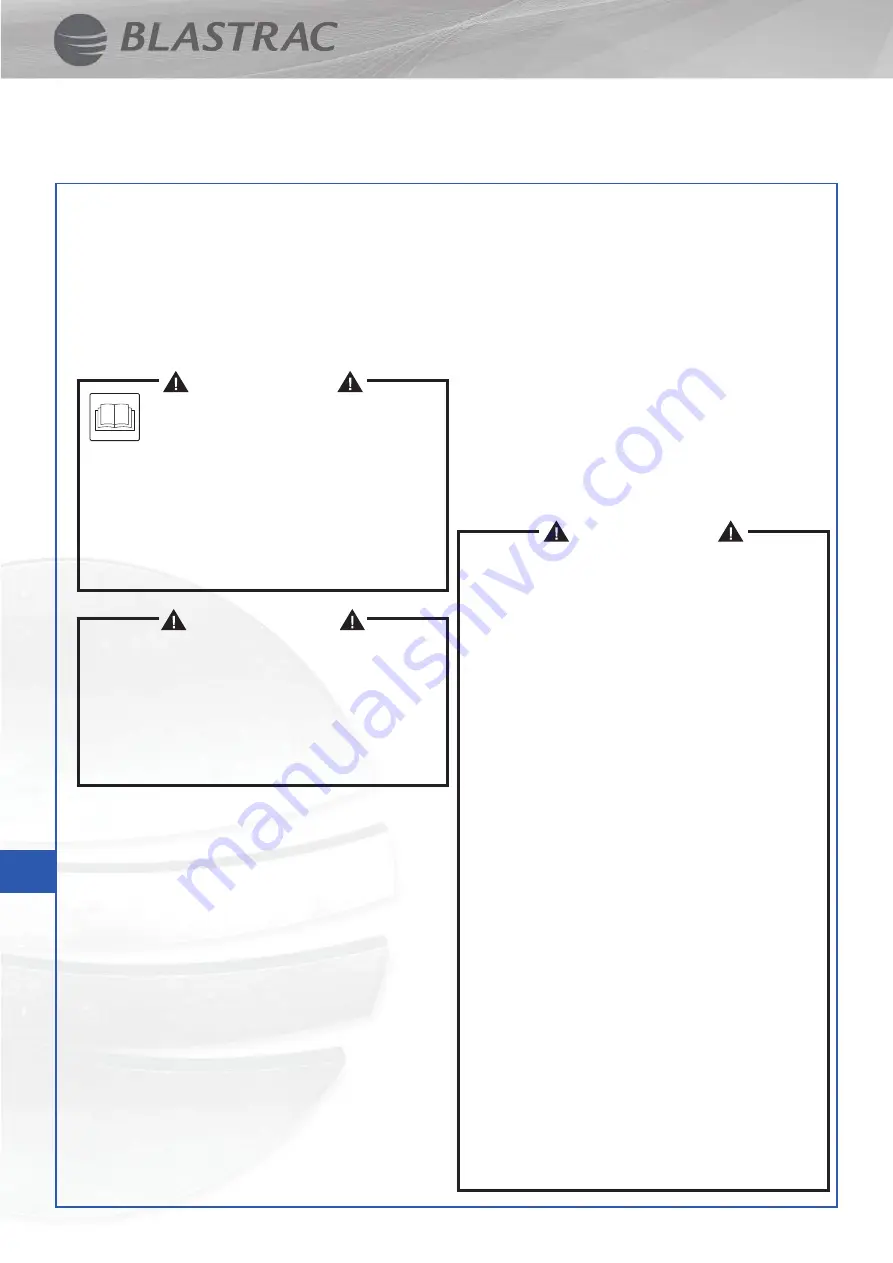 Blastrac BDC-24-230V-P Скачать руководство пользователя страница 20