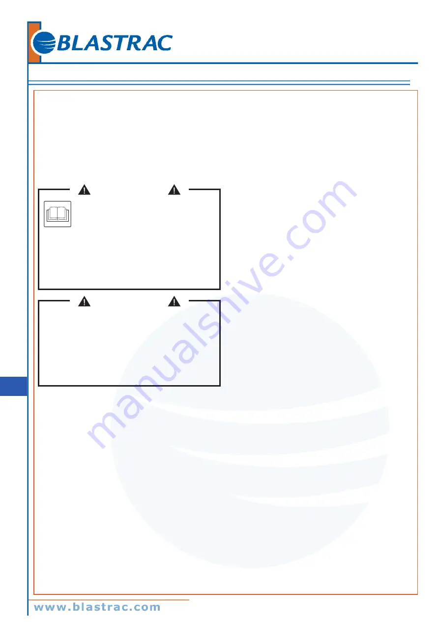 Blastrac BDC-3155HCA Instruction Manual Download Page 4