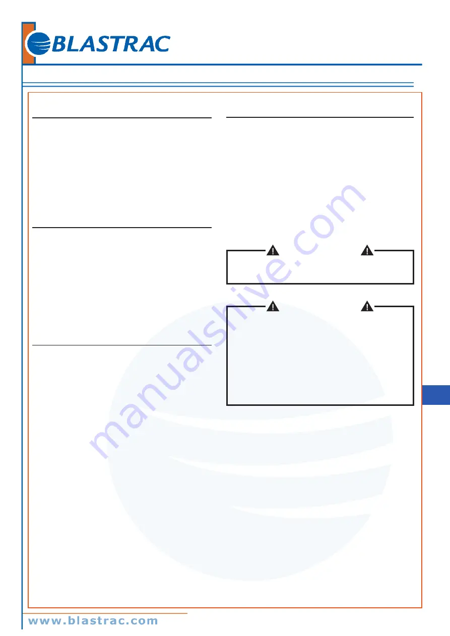 Blastrac BDC-3155HCA Instruction Manual Download Page 11